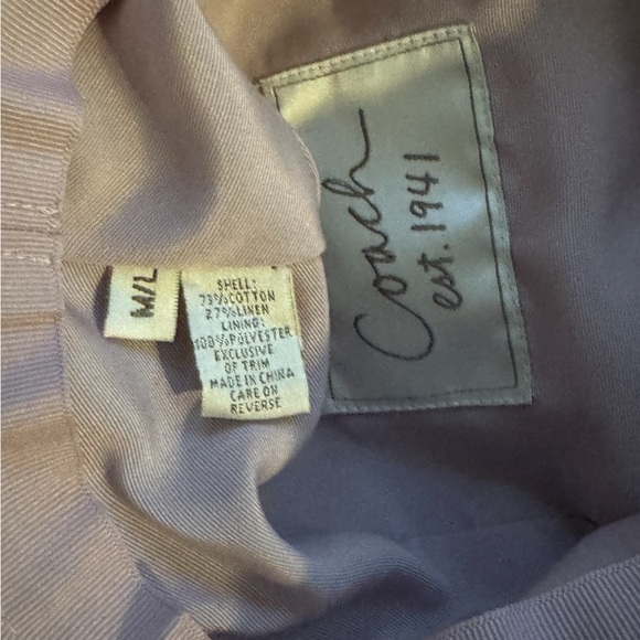 Coach Vintage Y2K Optic Signature Bucket Hat—Size M/L - Picture 3 of 4